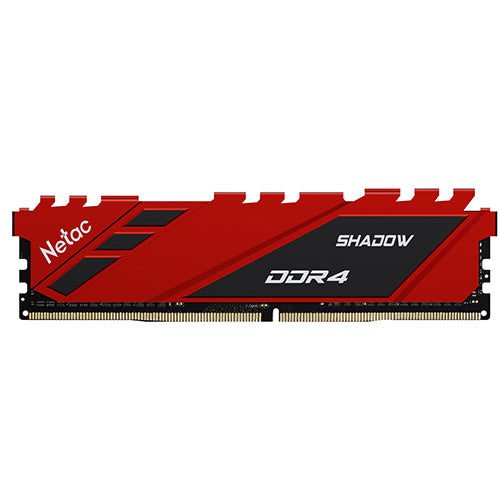 Netac Shadow Red, 16GB, DDR4, 3200MHz (PC4-25600), CL16, DIMM Memory-0