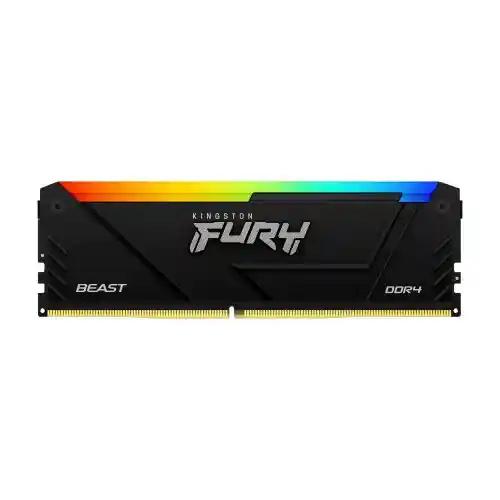 Kingston Fury Beast RGB 32GB Kit (4 x 8GB), DDR4, 3200MHz (PC4-25600), CL16, XMP, DIMM Memory-1