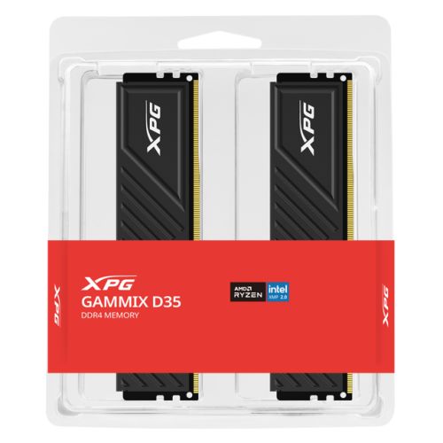 ADATA XPG GAMMIX D35 64GB Kit (2 x 32GB), DDR4, 3600MHz (PC4-28800), CL18, XMP 2.0, DIMM Memory, Black-2