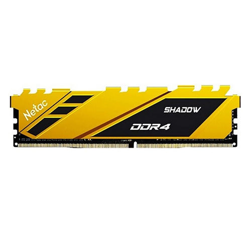 Netac Shadow Yellow, 8GB, DDR4, 3200MHz (PC4-25600), CL16, DIMM Memory-0