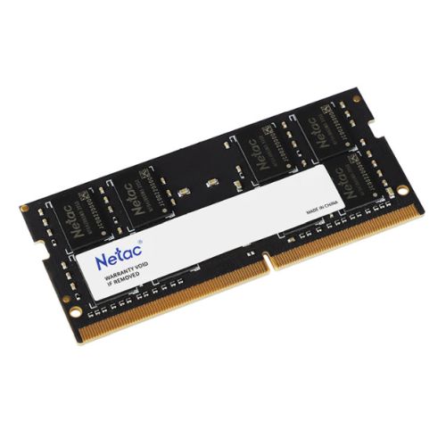 Netac Basic 16GB, DDR4, 2666MHz (PC4-21300), CL19, SODIMM Memory-0