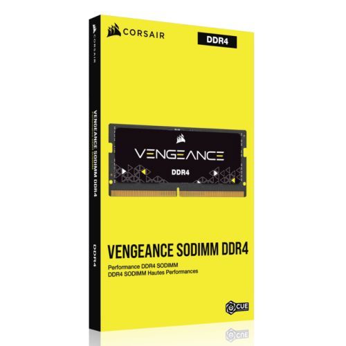 Corsair Vengeance 32GB Kit (2 x 16GB), DDR4, 3200MHz (PC4-25600), CL22, SODIMM Memory-1