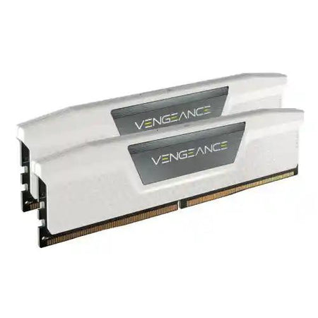 Corsair Vengeance 32GB Kit (2 x 16GB), DDR5, 5600MHz (PC5-44800), CL40, 1.25V, XMP 3.0, PMIC, DIMM Memory, White-0