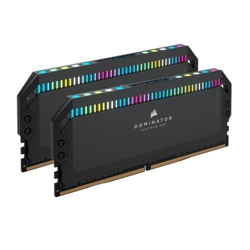 Corsair Dominator Platinum RGB 64GB Kit (2 x 32GB), DDR5, 6000MHz (PC5-48000), CL40, 1.35V, XMP 3.0, PMIC, DIMM Memory-0