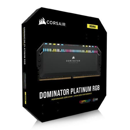 Corsair Dominator Platinum RGB 64GB Kit (2 x 32GB), DDR5, 6000MHz (PC5-48000), CL40, 1.35V, XMP 3.0, PMIC, DIMM Memory-1