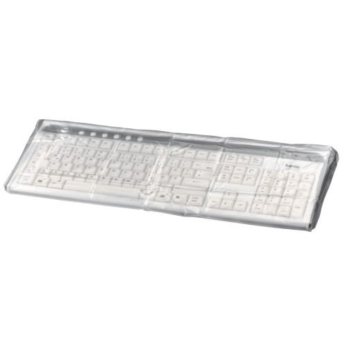 Hama Keyboard Protective Dust Cover, Transparent-1