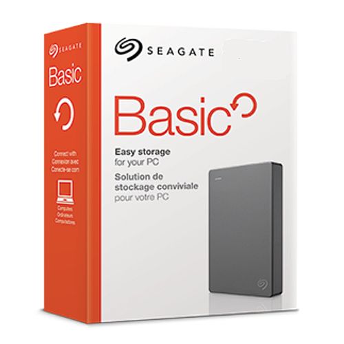 Seagate Basic 1TB Portable External Hard Drive, 2.5", USB 3.0, Grey-2