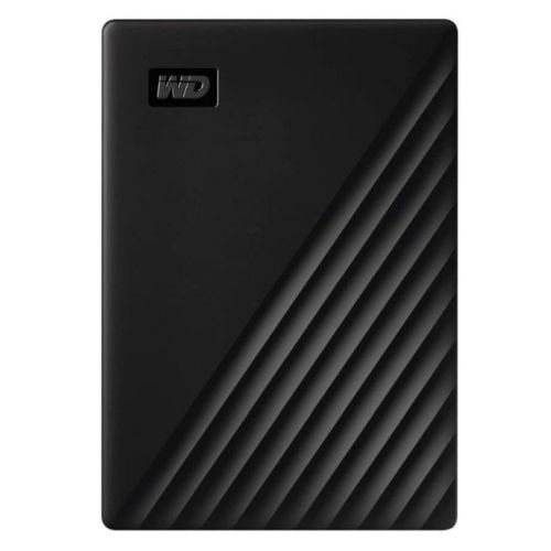 WD 4TB My Passport External Hard Drive, 2.5", USB 3.2 Gen1, Hardware Encryption, Backup Software, Black-1