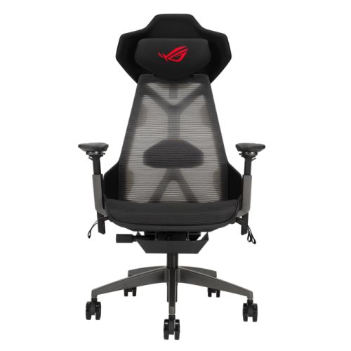 Asus ROG Destrier Ergo Gaming Chair, Cyborg-Inspired Design, Versatile Seat Adjustments, Mobile Gaming Arm Support, Acoustic Panel-1