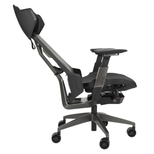 Asus ROG Destrier Ergo Gaming Chair, Cyborg-Inspired Design, Versatile Seat Adjustments, Mobile Gaming Arm Support, Acoustic Panel-5