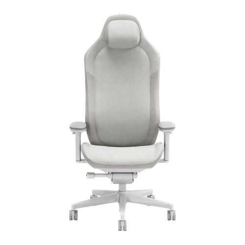 Fractal Design Refine Fabric Light Gaming Chair, Synchro-Tilt, Memory Foam Headrest, Padded 4D Armrests, Adaptable Support-1