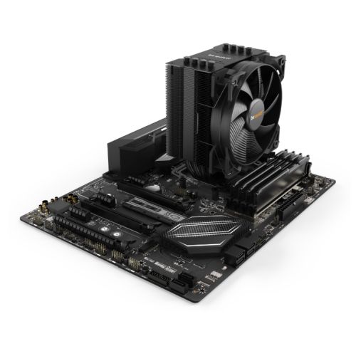 Be Quiet! BK007 Pure Rock 2 Black Heatsink & Fan, Intel & AMD Sockets, 12cm PWM Fan, 150W TDP-3