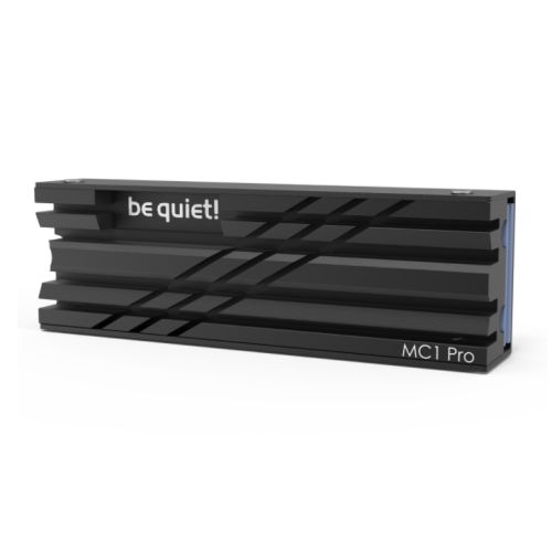 Be Quiet! MC1 PRO M.2 SSD Cooler w/ Integrated Heat Pipe, For Single & Double Sided M.2 2280 Modules-0