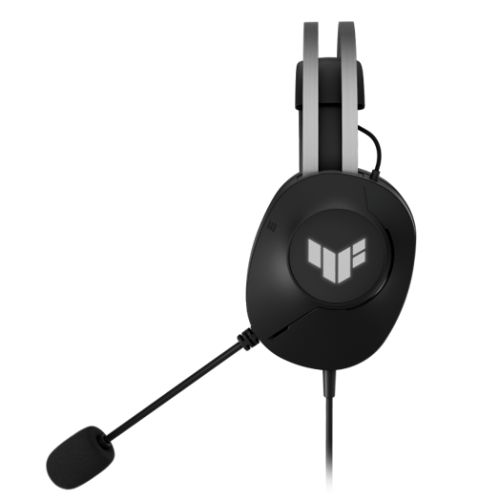 Asus TUF Gaming H1 Gen II Lightweight Gaming Headset, USB-A, Surround Sound, TeamSpeak Mic, Built-in Lighting, Black-2