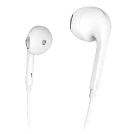 Hama (Glow) Apple/Lightning Earset with Microphone, Answer Button, Volume Control, White-0