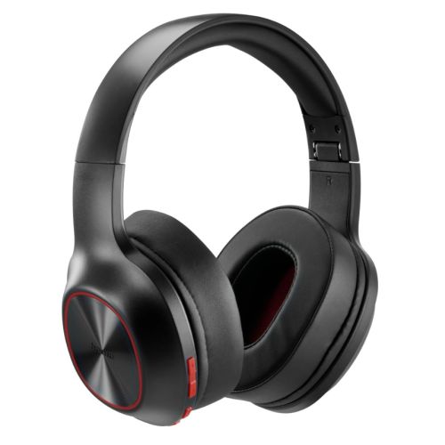 Hama (Spirit Calypso II) Bluetooth Headset w/ Mic, Bass Boost, Foldable, Passive Noise Suppression, Up to 60hrs Battery, Black-0