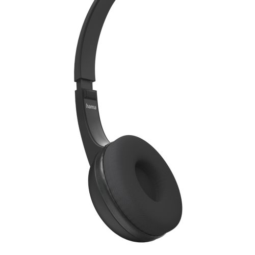 Hama (HS-P150 V2) Ultra-lightweight Headset, 3.5mm Jack, Y-adapter, Padded Ear Pads, Inline Controls-2