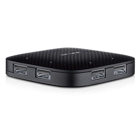 TP-LINK (UH400) Portable External 4-Port USB 3.0 Hub, Driverless, Black-0