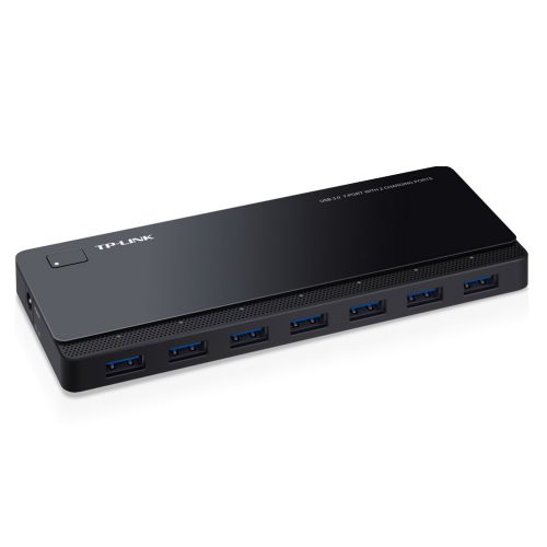 TP-LINK (UH720) External 7-Port USB 3.0 Hub, Hot Plugging, 2 x 5V/2.4A Charging Ports-1