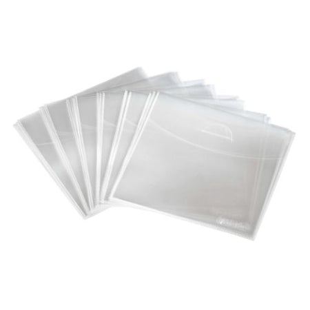 Hama CD/DVD/Blu-Ray Protective Sleeves x100, Transparent-2