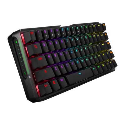 Asus ROG FALCHION NX RED Compact 65% Mechanical RGB Gaming Keyboard, Wireless/USB, ROG NX Red Switches, Per-key RGB Lighting, Touch Panel, 450-hour Battery Life-5