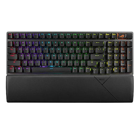 Asus ROG STRIX SCOPE II 96 Wireless Mechanical RGB Gaming Keyboard, 96% Layout, Streamer Hotkeys, Multifunction Controls, Sound-Dampening-0