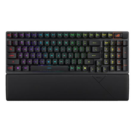 Asus ROG STRIX SCOPE II 96 RX Wireless RGB Mechanical Gaming Keyboard, 96% Layout, Streamer Hotkeys, ROG RX Switches, Multifunction Controls, Black-0