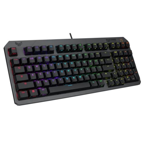 Asus TUF GAMING K3 Gen II Optical-Mechanical Compact Gaming Keyboard, 97-Key Layout, Dampening Foam, IP57, RGB Lighting-2