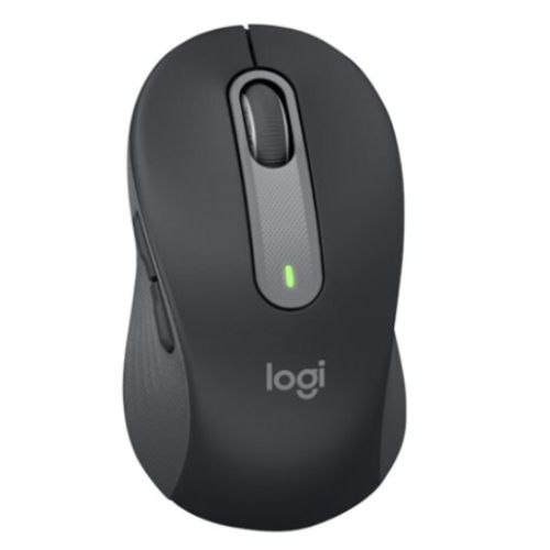 Logitech Signature MK650 Wireless Keyboard and Mouse Kit, SilentTouch, Palm Rest, 4000 DPI Mouse, Graphite-2