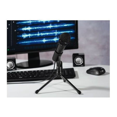 Hama MIC-P35 Allround Microphone for PC and Notebooks, 3.5mm Jack, Tripod-2