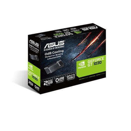 Asus GeForce GT1030, 2GB DDR5, PCIe3, DVI, HDMI, 1506MHz Clock, Silent, Low Profile (Bracket Included)-3