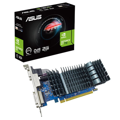 Asus GT710 EVO, 2GB DDR5, VGA, DVI, HDMI, Silent, 954MHz Clock, Low Profile (Bracket Included)-3