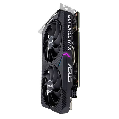 Asus DUAL RTX3050 OC V2, PCIe4, 8GB DDR6, HDMI, DP, DVI, 1852MHz Clock, RGB Lighting, Overclocked-3