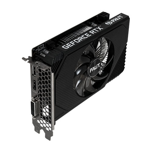 Palit RTX3050 StormX, PCIe4, 8GB DDR6, DVI, HDMI, DP, 1777MHz Clock, RGB, Compact Design-1