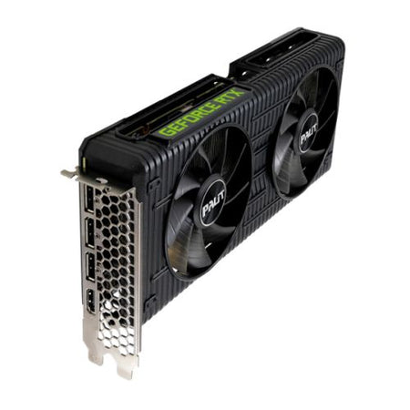 Palit Dual RTX3060 OC, PCIe4, 12GB DDR6, 1 HDMI, 3 DP, 1837MHz Clock, RGB Lighting, Overclocked-1