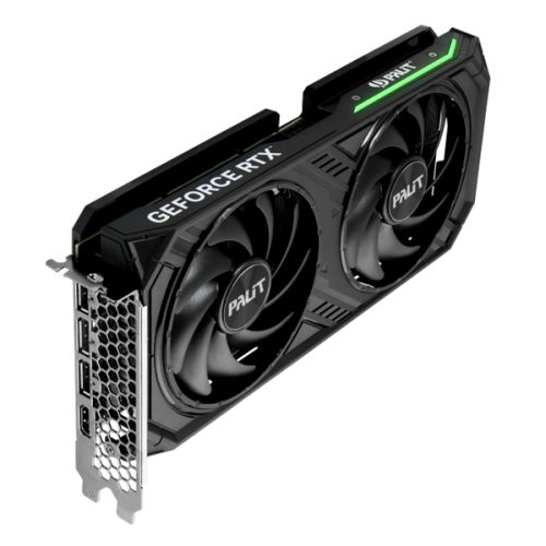 Palit RTX4060 Ti DUAL, PCIe4, 8GB DDR6, HDMI, 3 DP, 2535MHz Clock, RGB Lighting-0