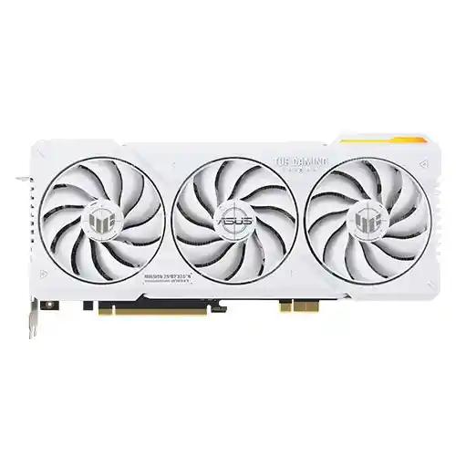 Asus TUF GAMING RTX4070 Ti SUPER BTF OC White, 16GB DDR6X, 2 HDMI, 3 DP, 2670MHz Clock, RGB, Overclocked *Requires an Advanced BTF Compatible Motherboard*-0