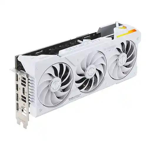 Asus TUF GAMING RTX4070 Ti SUPER BTF OC White, 16GB DDR6X, 2 HDMI, 3 DP, 2670MHz Clock, RGB, Overclocked *Requires an Advanced BTF Compatible Motherboard*-4