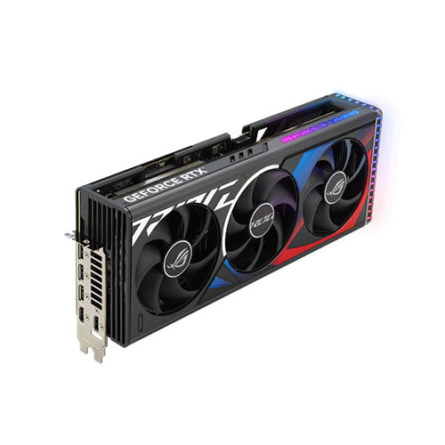 Asus ROG STRIX RTX4080 SUPER, PCIe4, 16GB DDR6X, 2 HDMI, 3 DP, 2580MHz Clock, RGB Lighting-4