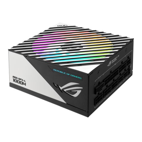 Asus 1000W ROG LOKI SFX-L Platinum PSU, Small Form Factor, Fully Modular, 80+ Platinum, PCIe 5.0, 0dB Fan Button, RGB, ATX-to- SFX Bracket-0