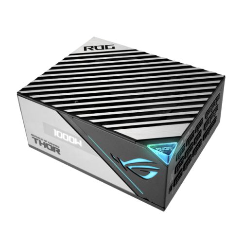 Asus 1000W ROG Thor Platinum II PSU, Double Ball Bearing Fan, Fully Modular, 80+ Platinum, RGB Lighting, OLED Display, Lambda A++-0