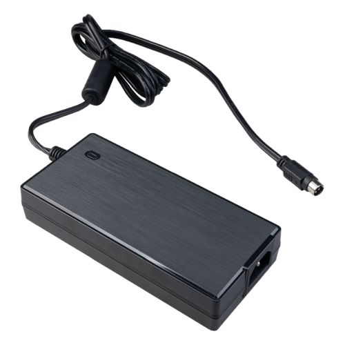 Akasa 150W AC-to-DC Adapter w/ 4-pin Power DIN for Akasa Maxwell Fanless Cases, Max Load 12.5A-0