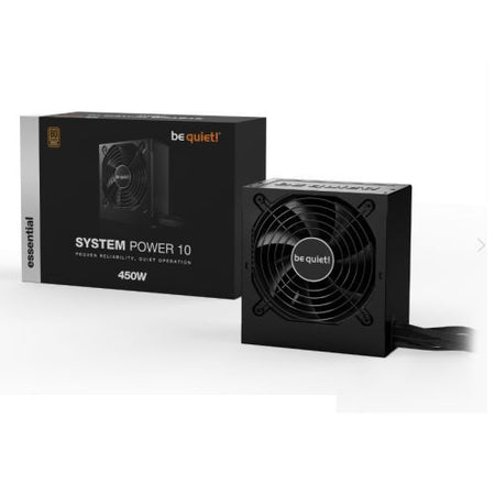 Be Quiet! 450W System Power 10 PSU, 80+ Bronze, Fully Wired, Strong 12V Rail, Temp. Controlled Fan-2