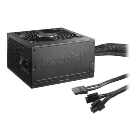 Be Quiet! 500W System Power 9 CM PSU, Semi-Modular, Sleeve Bearing, 80+ Bronze, Dual 12V, Cont. Power-1