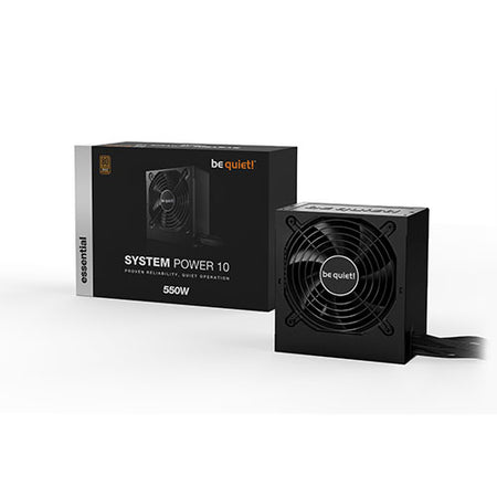 Be Quiet! 550W System Power 10 PSU, 80+ Bronze, Fully Wired, Strong 12V Rail, Temp. Controlled Fan-2