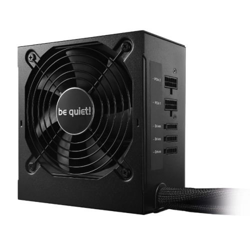 Be Quiet! 600W System Power 9 PSU, Semi-Modular, Sleeve Bearing, 80+ Bronze, Dual 12V, Cont. Power-0