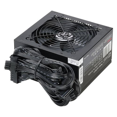 Vida Lite 750W ATX PSU, Fluid Dynamic Ultra-Quiet Fan, PCIe, Flat Black Cables, Power Lead Not Included, Black-3