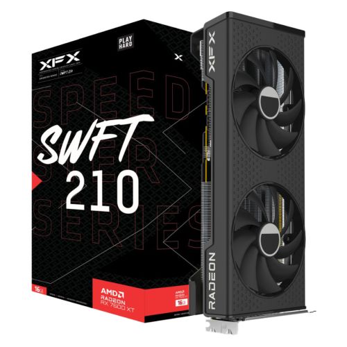 XFX RX7600 XT Speedster SWFT210, 16GB DDR6, HDMI, 3 DP, 2755MHz Clock-4