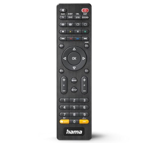 Hama Universal IR Remote Control for Over 1,000 Devices, Control 8 Devices, App Button, 10m Range-1