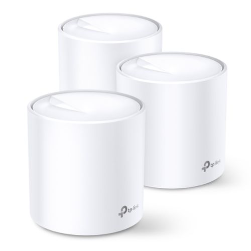 TP-LINK (DECO X20) Whole Home Mesh Wi-Fi 6 System, 3 Pack, Dual Band AX1800, OFDMA & MU-MIMO-0